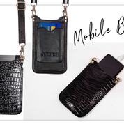mobile bag leren band